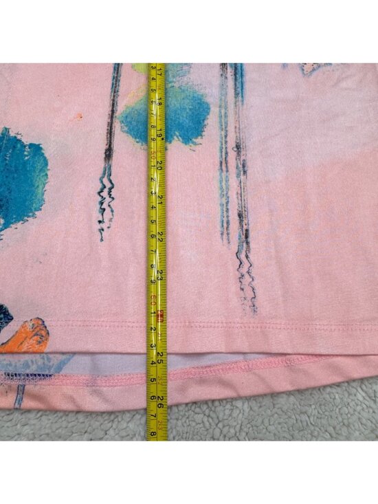 Jamie Sadock Thai Beauty Watercolor Women's 1/4 Zip Sleeveless Golf Top, Size M - Picture 6 of 7